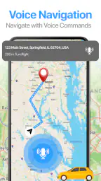 GPS Satellite mappa terrestre 3