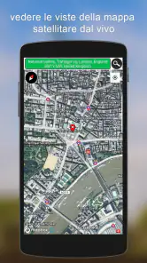 GPS satellite terra Mappa screenshot