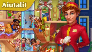 Grand Hotel Mania:Hotel giochi screenshot