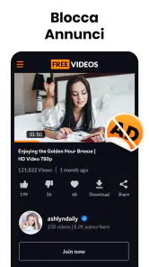 HD downloader di video screenshot