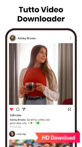 HD downloader di video screenshot