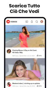 HD downloader di video screenshot