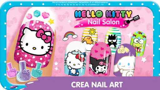 Hello Kitty salone per unghie 1
