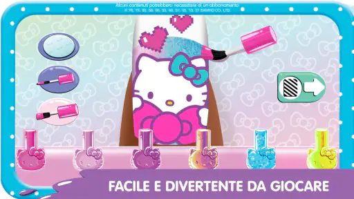 Hello Kitty salone per unghie 2