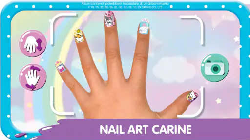 Hello Kitty salone per unghie 4