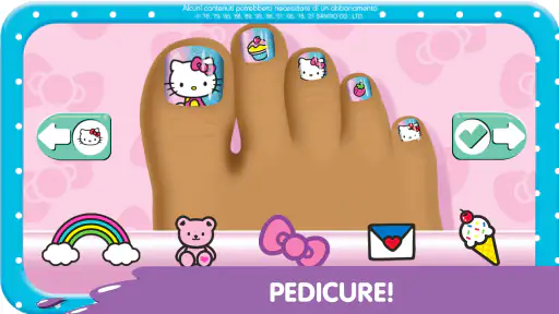 Hello Kitty salone per unghie 6