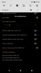High Brightness Mode 5