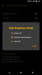 High Brightness Mode 6