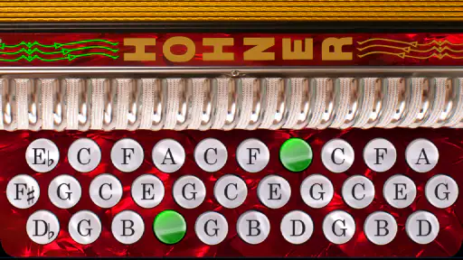 Hohner-GCF Button Accordion 2