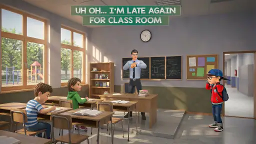 Home escape: Schoolboy stealth 4