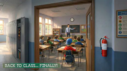 Home escape: Schoolboy stealth 5