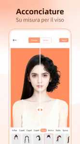 IA Acconciature Simulatore screenshot
