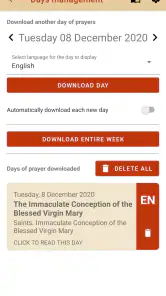 iBreviary screenshot