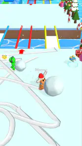 Ice Runner Battle: Snow Race screenshot