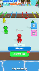 Ice Runner Battle: Snow Race screenshot