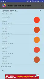 Identificazione del colore 6