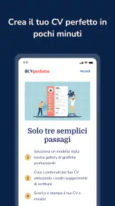 Il CV Perfetto: CV builder screenshot