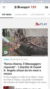 Il Messaggero screenshot