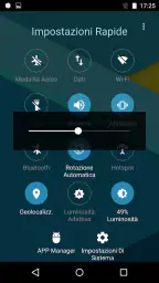Impostazioni rapide - Toggle 3