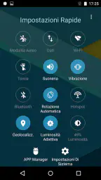Impostazioni rapide - Toggle 4