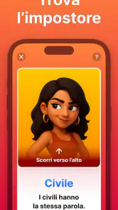 Impostore Spia: Gioco Mr White screenshot