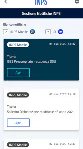 INPS Mobile screenshot