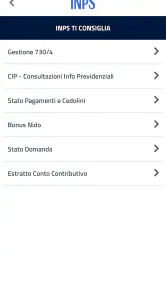 INPS Mobile screenshot