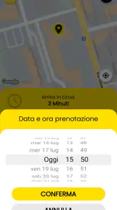 inTaxi, in taxi in Italia screenshot