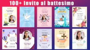 Invito Comunione Battesimo screenshot