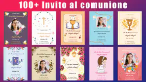 Invito Comunione Battesimo screenshot