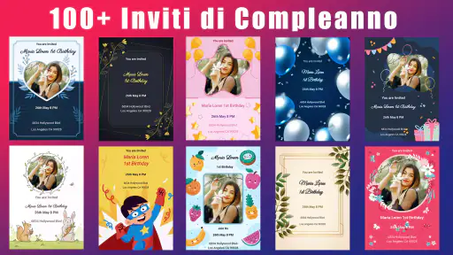 Invito di Compleanno 8