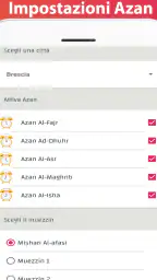 Italia Azan: Tempi di preghier 2
