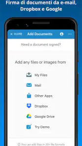 JetSign: Compila e firma PDF screenshot
