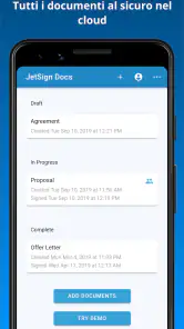 JetSign: Compila e firma PDF screenshot