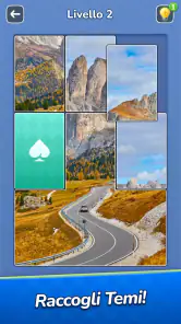 Jigsawcard Solitaire Puzzle screenshot