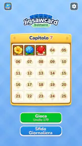 Jigsawcard Solitaire Puzzle screenshot