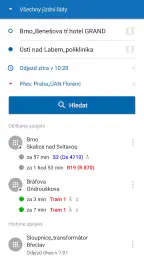 Jízdní řády IDOS 1