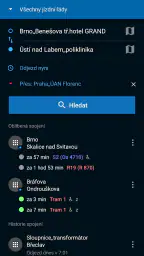 Jízdní řády IDOS 2