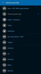 Jízdní řády IDOS 3