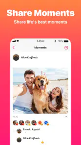 JusTalk - Videochat e chiamate screenshot