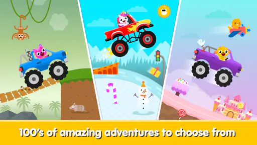 Kids Monster Truck Games 2+ 3