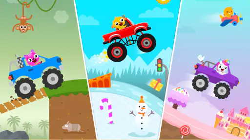 Kids Monster Truck Games 2+ 8