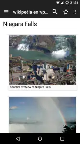 Kiwix screenshot