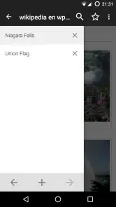Kiwix screenshot