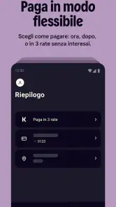 Klarna screenshot