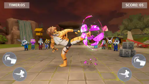 Kung Fu Animal: Fighting Games 5