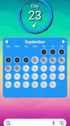 Lady Pill Widgets 2