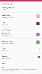 Lady Pill Widgets 5