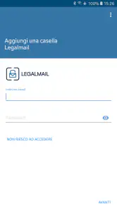 Legalmail screenshot