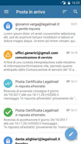 Legalmail screenshot
